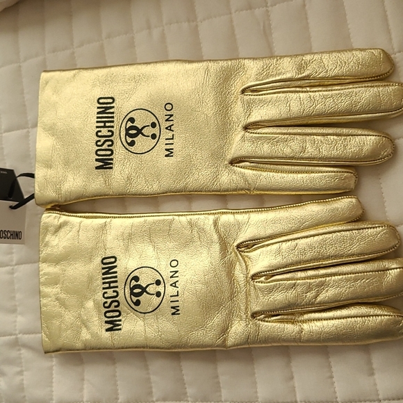 Moschino Accessories - Moschino Leather Gloves